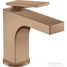   Hansgrohe AXOR CITTERIO 90 mosdó csaptelep automata leeresztővel,szálcsiszolt vörös arany hatású 39022310