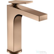   Hansgrohe AXOR CITTERIO 160 magasított mosdó csaptelep automata leeresztővel,polírozott vörös arany hatású 39023300