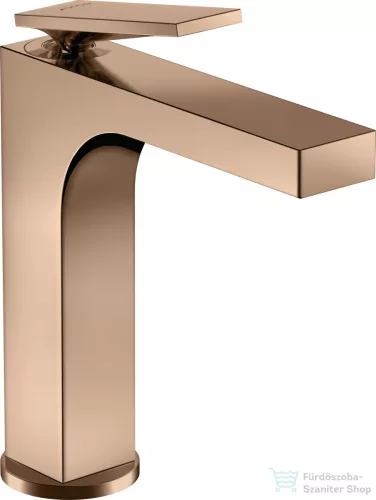 Hansgrohe AXOR CITTERIO 160 magasított mosdó csaptelep automata leeresztővel,polírozott vörös arany hatású 39023300