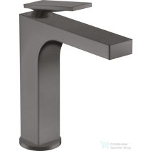   Hansgrohe AXOR CITTERIO 160 magasított mosdó csaptelep automata leeresztővel,szálcsiszolt fekete króm 39023340