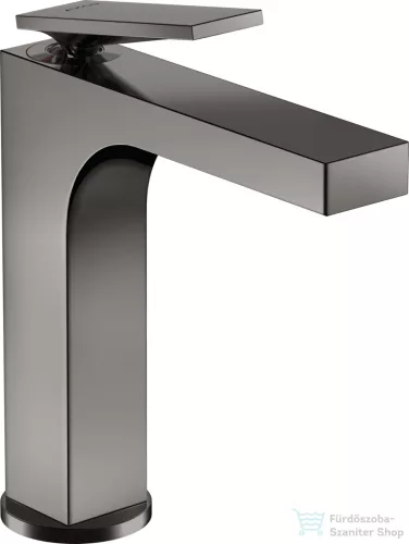 Hansgrohe AXOR CITTERIO 160 magasított mosdó csaptelep nem zárható leeresztővel,polírozott fekete króm 39024330