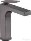 Hansgrohe AXOR CITTERIO 160 magasított mosdó csaptelep nem zárható leeresztővel,szálcsiszolt fekete króm 39024340