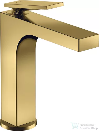 Hansgrohe AXOR CITTERIO 160 magasított mosdó csaptelep nem zárható leeresztővel,polírozott arany hatású 39024990