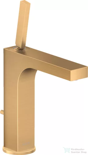 Hansgrohe AXOR CITTERIO mosdó csaptelep 180 mm, automata leeresztővel,szálcsiszolt sárgaréz hatású 39031950