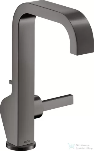 Hansgrohe AXOR CITTERIO magasított mosdó csaptelep automata leeresztővel,polírozott fekete króm 39034330