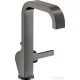 Hansgrohe AXOR CITTERIO magasított mosdó csaptelep automata leeresztővel,polírozott fekete króm 39034330