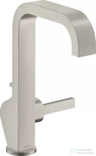 Hansgrohe AXOR CITTERIO magasított mosdó csaptelep automata leeresztővel,rozsdamentes acél hatású 39034800