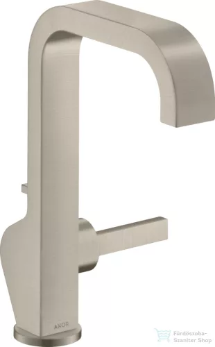 Hansgrohe AXOR CITTERIO magasított mosdó csaptelep automata leeresztővel,szálcsiszolt nikkel 39034820