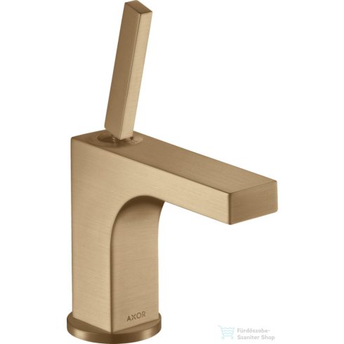 Hansgrohe AXOR CITTERIO mosdó csaptelep automata leeresztővel,szálcsiszolt bronz 39035140