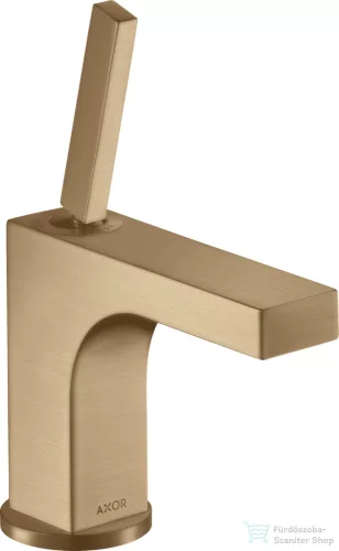 Hansgrohe AXOR CITTERIO mosdó csaptelep automata leeresztővel,szálcsiszolt bronz 39035140