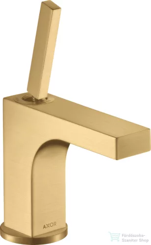 Hansgrohe AXOR CITTERIO mosdó csaptelep automata leeresztővel,szálcsiszolt arany hatású 39035250