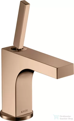Hansgrohe AXOR CITTERIO mosdó csaptelep automata leeresztővel,polírozott vörös arany hatású 39035300