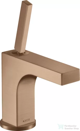 Hansgrohe AXOR CITTERIO mosdó csaptelep automata leeresztővel,szálcsiszolt vörös arany hatású 39035310