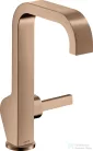 Hansgrohe AXOR CITTERIO magasított mosdó csaptelep leeresztő nélkül,polírozott vörös arany hatású 39037300