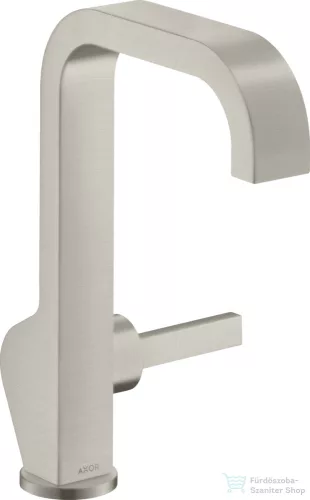 Hansgrohe AXOR CITTERIO magasított mosdó csaptelep leeresztő nélkül,rozsdamentes acél hatású 39037800