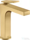 Hansgrohe AXOR CITTERIO 160 mosdó csaptelep rombuszmetszéses fogantyúval,automata leeresztővel,szálcsiszolt arany hatású 39071250