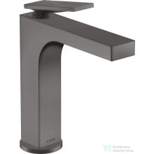   Hansgrohe AXOR CITTERIO 160 mosdócsaptelep rombuszmetszéses fogantyúval,automata leeresztővel,szálcsiszolt fekete króm 39071340