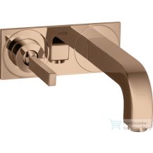   Hansgrohe AXOR Citterio falsík alatti mosdó csaptelep dekorlappal,polírozott vörös arany hatású 39112300