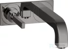 Hansgrohe AXOR Citterio falsík alatti mosdó csaptelep dekorlappal,polírozott fekete króm 39112330