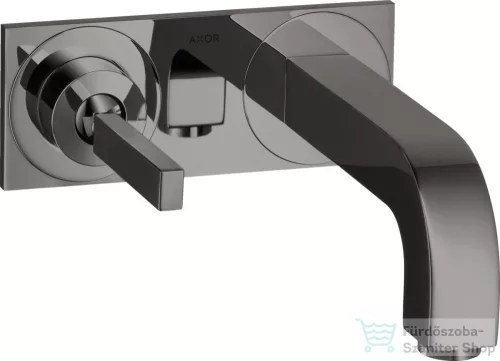 Hansgrohe AXOR Citterio falsík alatti mosdó csaptelep dekorlappal,polírozott fekete króm 39112330