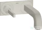 Hansgrohe AXOR Citterio falsík alatti mosdó csaptelep dekorlappal,rozsdamentes acél hatású 39112800