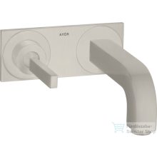   Hansgrohe AXOR Citterio falsík alatti mosdó csaptelep dekorlappal,rozsdamentes acél hatású 39112800