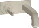 Hansgrohe AXOR Citterio falsík alatti mosdó csaptelep dekorlappal,Szálcsiszolt nikkel 39112820