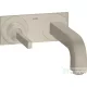 Hansgrohe AXOR Citterio falsík alatti mosdó csaptelep dekorlappal,Szálcsiszolt nikkel 39112820