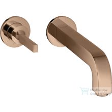   Hansgrohe AXOR Citterio falsík alatti mosdó csaptelep 16 cm-es kifolyóval,polírozott vörös arany hatású 39113300