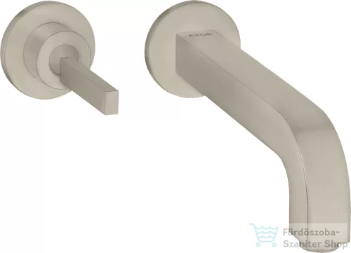 Hansgrohe AXOR Citterio falsík alatti mosdó csaptelep 16 cm-es kifolyóval,szálcsiszolt nikkel 39113820