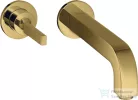 Hansgrohe AXOR Citterio falsík alatti mosdó csaptelep 16 cm-es kifolyóval,polírozott arany hatású 39113990
