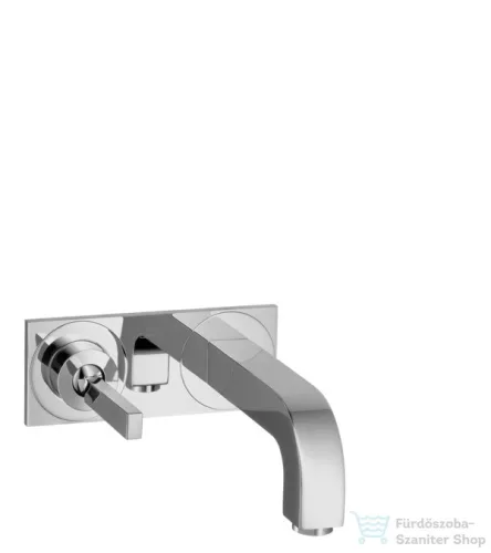 Hansgrohe AXOR Citterio falsík alatti mosdó csaptelep 22 cm-es kifolyóval,króm 39115000
