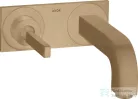 Hansgrohe AXOR Citterio falsík alatti mosdó csaptelep 22 cm-es kifolyóval,szálcsiszolt bronz 39115140