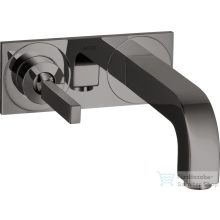   Hansgrohe AXOR Citterio falsík alatti mosdó csaptelep 22 cm-es kifolyóval,polírozott fekete króm 39115330