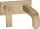 Hansgrohe AXOR CITTERIO falsík alatti mosdó csaptelep 22 cm-es kifolyóval,nem zárható leeresztővel,szálcsiszolt bronz 39119140