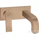 Hansgrohe AXOR CITTERIO falsík alatti mosdó csaptelep 22 cm-es kifolyóval,nem zárható leeresztővel,szálcsiszolt vörös arany hatású 39119310