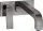 Hansgrohe AXOR CITTERIO falsík alatti mosdó csaptelep 22 cm-es kifolyóval,nem zárható leeresztővel,polírozott fekete króm 39119330