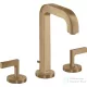 Hansgrohe AXOR CITTERIO 3 üléses mosdó csaptelep automata leeresztővel,szálcsiszolt bronz 39135140