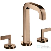   Hansgrohe AXOR CITTERIO 3 üléses mosdó csaptelep automata leeresztővel,polírozott vörös arany hatású 39135300
