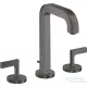 Hansgrohe AXOR CITTERIO 3 üléses mosdó csaptelep automata leeresztővel,szálcsiszolt fekete króm 39135340