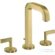 Hansgrohe AXOR CITTERIO 3 üléses mosdó csaptelep automata leeresztővel,szálcsiszolt sárgaréz hatású 39135950
