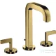 Hansgrohe AXOR CITTERIO 3 üléses mosdó csaptelep automata leeresztővel,polírozott arany hatású 39135990