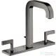 Hansgrohe AXOR CITTERIO 3 üléses mosdó csaptelep dekorlappal,automata leeresztővel,polírozott fekete króm 39136330