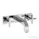 Hansgrohe AXOR Citterio 3-lyukú, falsík alatti keresztfogantyús mosdócsaptelep dekorlappal és hosszú kifolyóval DN15, króm 39144000