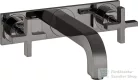Hansgrohe AXOR CITTERIO falsík alatti mosdó csaptelep 22,5 cm-es kifolyóval,alaptest nélkül,polírozott fekete króm 39144330