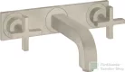 Hansgrohe AXOR CITTERIO falsík alatti mosdó csaptelep 22,5 cm-es kifolyóval,alaptest nélkül,szálcsiszolt nikkel 39144820