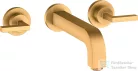 Hansgrohe AXOR Citterio falsík alatti mosdó csaptelep 22,2 cm-es kifolyóval,szálcsiszolt arany hatású 39147250