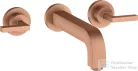 Hansgrohe AXOR Citterio falsík alatti mosdó csaptelep 22,2 cm-es kifolyóval,szálcsiszolt vörös arany hatású 39147310
