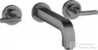 Hansgrohe AXOR Citterio falsík alatti mosdó csaptelep 22,2 cm-es kifolyóval,polírozott fekete króm 39147330