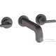 Hansgrohe AXOR Citterio falsík alatti mosdó csaptelep 22,2 cm-es kifolyóval,szálcsiszolt fekete króm 39147340
